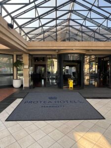 Oshakati Retail Entrance — Full-Colour Logo Mat